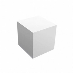 Куб гипсовый, высота 20 см