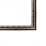 Рама для картин (зеркал) Calligrata, 40 х 50 х 2.8 см, пластиковая, серебро