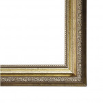 Рама для картин (зеркал) 40 х 50 х 3,3 см, пластиковая, Dorothy, серебряная