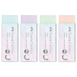 Ластик Faber-Castell "Dust Free Pastel", прямоугольный, ассорти