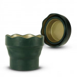 Стакан для воды Faber Castell Click&Go темно-зеленый