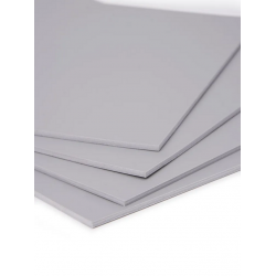 Линолеум для линогравюры Малевичъ 15х15 см, серый, 1 лист