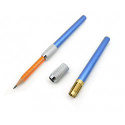 Удлинитель для карандаша HP-12 металлический, регулируемый, синий