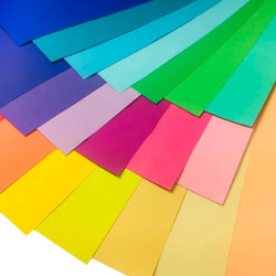 Бумага цветная FOLIA А4 130гр/м2