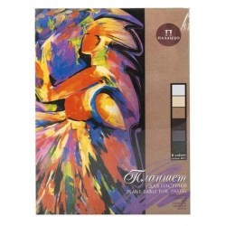 Планшет для Пастели "Сладкие грёзы" А4 , 6 цветов - 18 листов, 160 гр.