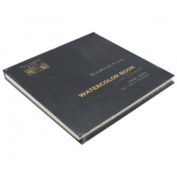 Скетчбук для акварели Paul Rubens "Черный" с/з, склейка, 300 г/м, 193х200мм, 20 листов