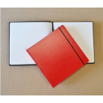 Скетчбук 16х16 см, книжный переплет, бумага с водяными знаками, 80 л., пл. 120 г/м2, цвета ассорти
