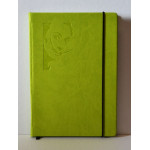 Скетчбук "Дали" 14,7х21 см, книжный переплет, бумага с водяными знаками 120 г/м2 50 л., бумага для записей 20л., цвета ассорти