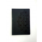 Скетчбук для графики с черной бумагой "Мандала Большая" А5 (100г/м2, 64 с)