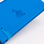 Скетчбук для графики и маркеров White Swan Bristol, голубой, 180 г/м, А5 см, 50л