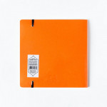 Скетчбук Малевичъ для акварели "Shammy", Fin, оранжевый, 200 г/м, 20х20, 18л