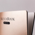 Скетчбук Малевичъ для графики и маркеров Bristol Glamour, золотой песок, 180 г/м, 19х19 см, 20л 