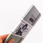 Скетчбук Малевичъ для графики и маркеров Bristol Glamour, серебро, 180 г/м, 10х14 см, 20л 