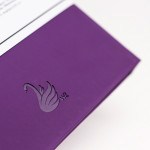 Скетчбук для графики и маркеров White Swan Bristol, фиолетовый, 180 г/м, А5 см, 50л