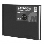 Скетчбук Molotow BlackBook A5 Landscape 144 лист 120 г/м.кв