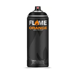 Краска аэрозольная FLAME Orange FO-904 / deep black 400 мл