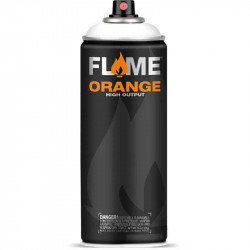 Краска аэрозольная FLAME Orange FO-900 / pure white 400 мл