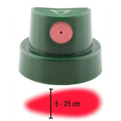 Кэп Level 6 темно-зеленый с розовой вставкой 5-25 см
