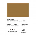 Аэрозольная краска "MTN 94", RV-138 марракеш коричневый 400 мл