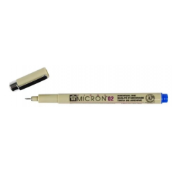 Капиллярная ручка Pigma Micron 0.2мм Синий (толщина линии 0.3 мм)