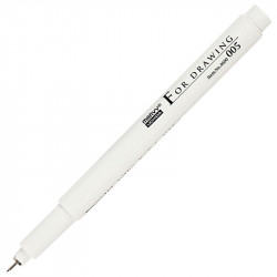 Линер, ручка для черчения и рисования 0,05мм черная