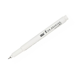 Линер, ручка для черчения и рисования 0,1мм черная