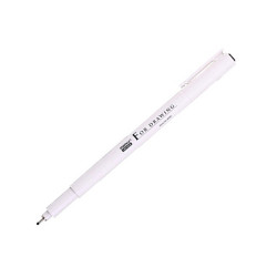 Линер, ручка для черчения и рисования 0,4мм черная