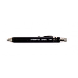Цанговый карандаш с точилкой KOH-I-NOOR 5358, черный металл, L= 90 мм, D= 3,2 мм