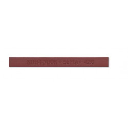 Сангина для рисования "KOH-I-NOOR" 4393 брусок 7Х7 мм, L=70 мм, коричнево-красная