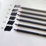 Матовый графитный карандаш Малевичъ GrafArt HB Матовый графитный карандаш Малевичъ GrafArt HB
