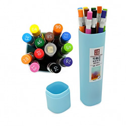 Набор цветных механических карандашей 12 цв. толщина 2.5мм, шестигранный корпус, точилка в комплекте, в пластиковом тубусе