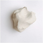 Пластилин скульптурный Малевичъ, белый, мягкий 500 г