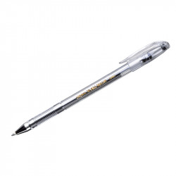 Ручка гелевая Crown "Hi-Jell" черная, 0,5мм
