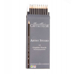 Графические карандаши Cretacolor Artist Studio Line, 12 шт
