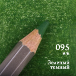 Карандаш цветной Малевичъ GrafArt Pro, зеленый темный 