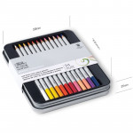 Набор цветных карандашей Winsor&Newton 24 цвета в металлической коробке