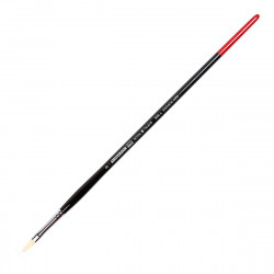 Кисть для акрила Amsterdam 353L жесткая синтетика овальная ручка длинная №6