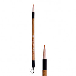 Кисть для каллиграфии коза/синтетика CALLIGRA 256 d-7 мм, ручка бамбуковая