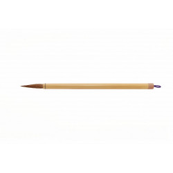 Кисть для каллиграфии пони/синтетика d-8 мм, ручка бамбуковая