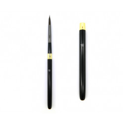 Кисть Белка  Микс №10 HP-4 круглая, складная, черная металлическая ручка (1/1/200)