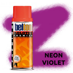 Аэрозольная краска Molotow Premium Neon Фиолетовая (Neon Violet) 400 мл