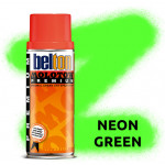 Аэрозольная краска Molotow Premium Neon Зеленая (Neon Green) 400 мл
