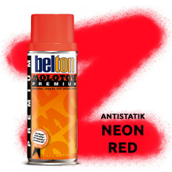 Аэрозольная краска Molotow Premium Neon Красная (Antistatick Neon Red) 400 мл