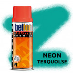 Аэрозольная краска Molotow Premium Neon Бирюза (Neon Terquolse) 400 мл