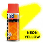 Аэрозольная краска Molotow Premium Neon Желтая (Neon Yellow) 400 мл