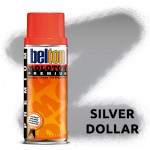 Аэрозольная краска Molotow Premium Серебряная (Silver Dollar) 400 мл