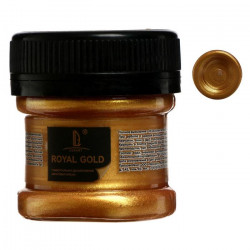 Краска акриловая LUXART Royal gold, золото желтое, 25 мл