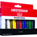 Набор акриловых красок Amsterdam Стандарт 6цв*20мл