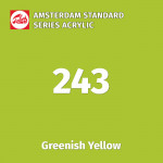 Акриловая краска Amsterdam №243 Зеленовато-желтый, туба 20 мл