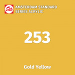 Акриловая краска Amsterdam №253 Желтый золотой, туба 20 мл